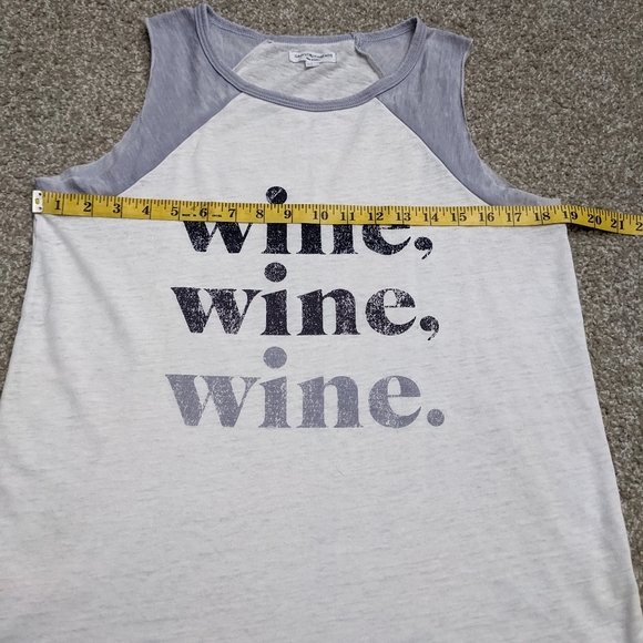 (2/$25) Grayson Threads lightweight cotton blend crewneck humour tank - Picture 10 of 11